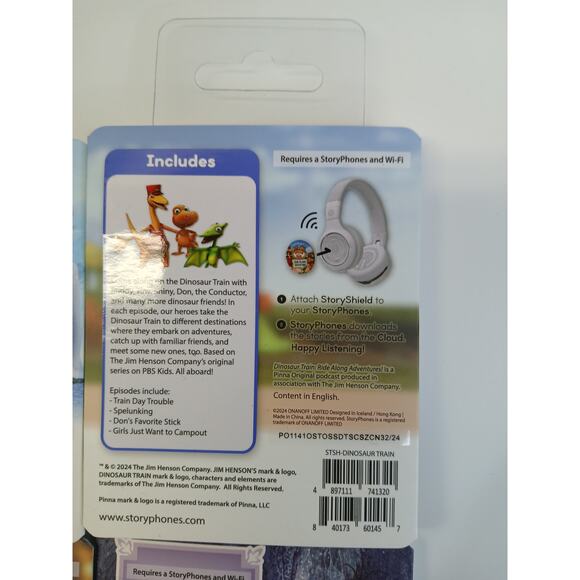 StoryPhones 4 PACK NEW Story Shields Disc Disney Headphones Storytelling SEALED - Picture 8 of 10